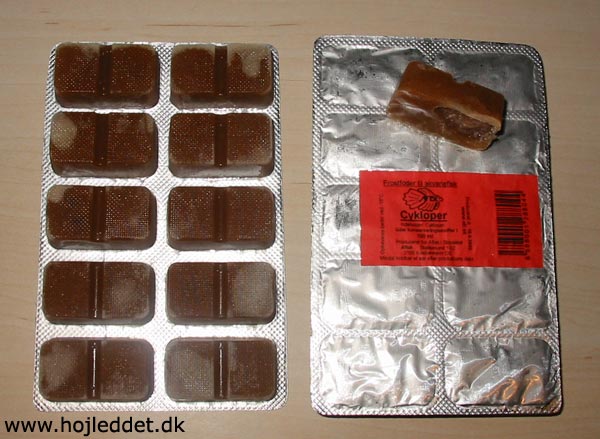 Frosne cyclops er små vandlopper, der er rige på farvefremmende stoffer.