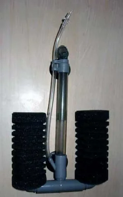 Air-driven sponge filter (double).